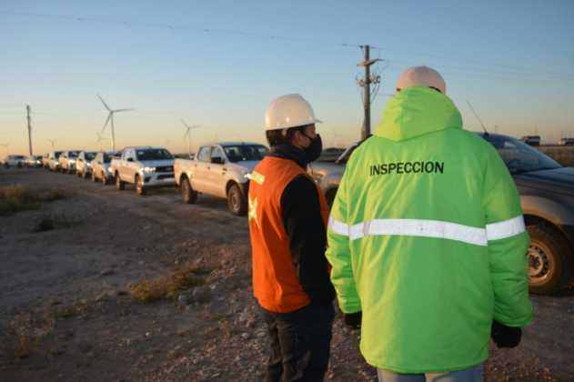 Tornquist: intensifican los controles sanitarios en los Parques Eólicos