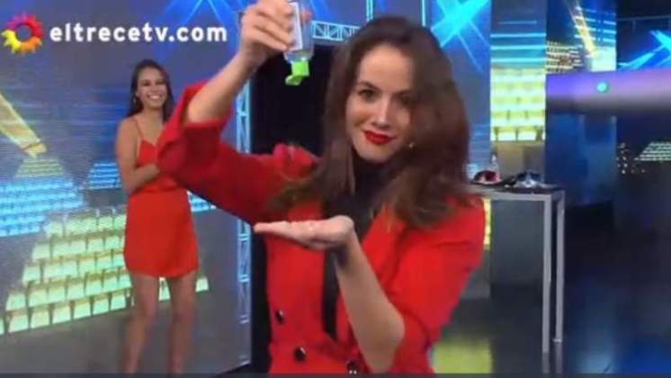 Flor Vigna zafó por nada de pegarse dos porrazos en Bienvenidos a bordo: “Vamos a blanquear, casi me caigo”