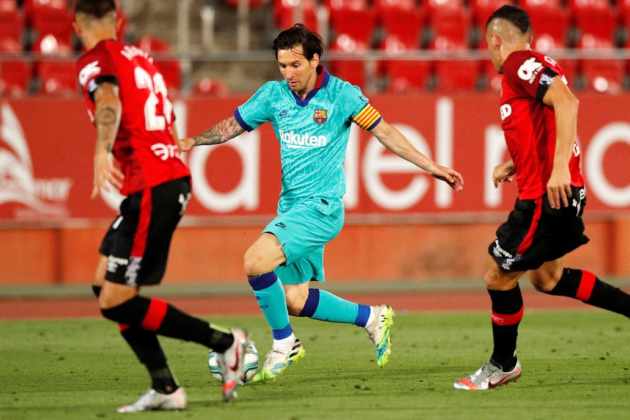 Con gol de Messi goleó el Barcelona