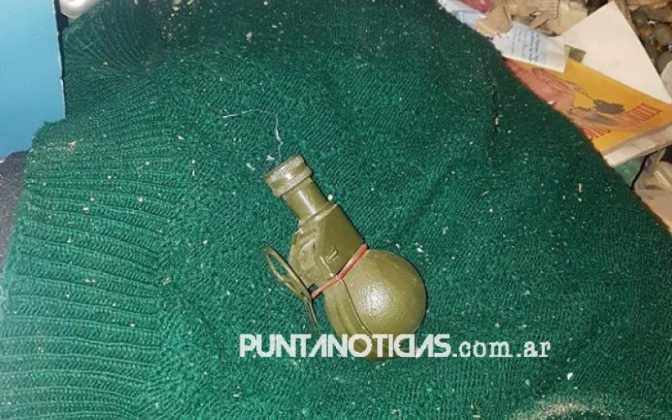 Encontraron una granada a metros del hospital