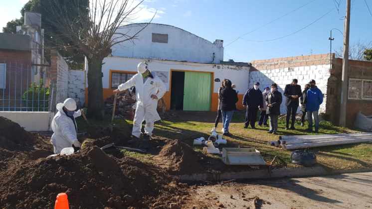 Una obra que ayuda al Centro de Jubilados de Loma Paraguaya