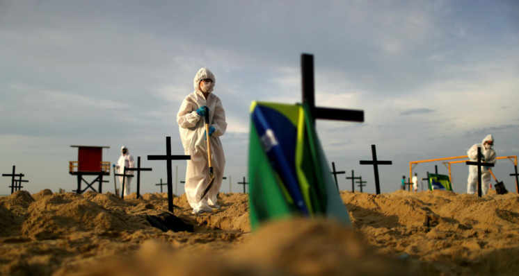 Brasil superó el millón de casos de coronavirus