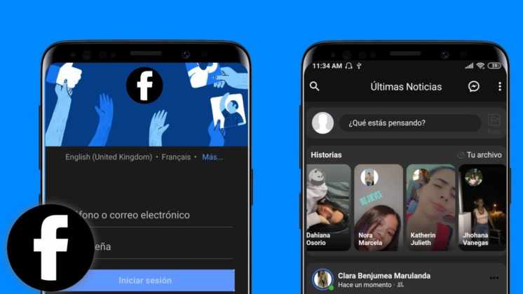 El modo oscuro llega a la versión móvil de Facebook