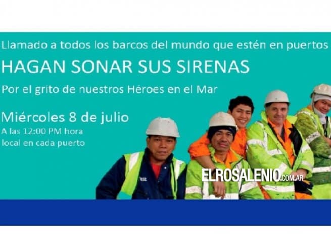 Tripulaciones en Ing. White y Puerto Rosales harán sonar sus sirenas