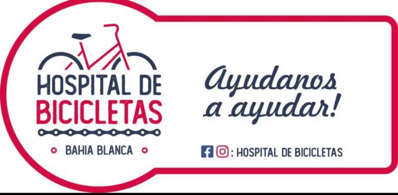 “El hospital de bicicletas”, a pesar de la pandemia, avanza sobre ruedas