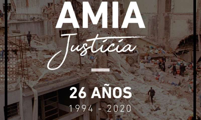La AMIA recordó a las 85 víctimas del atentado: “Cada 18 de julio es otra bomba”