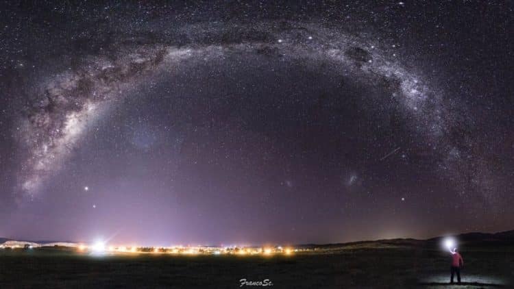 Deslumbrante imagen tomada por un fotógrafo de Sierra de la Ventana