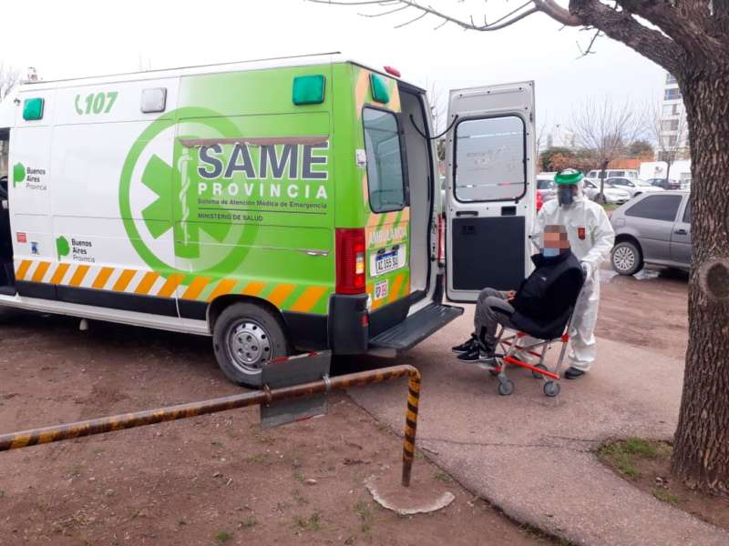 Le dieron el alta al camionero recuperado de Covid-19