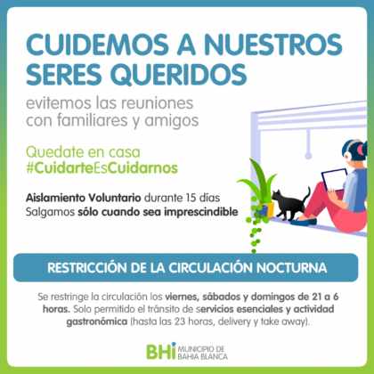 Cuidemos a nuestros seres queridos: evitemos las reuniones sociales con familiares y amigos