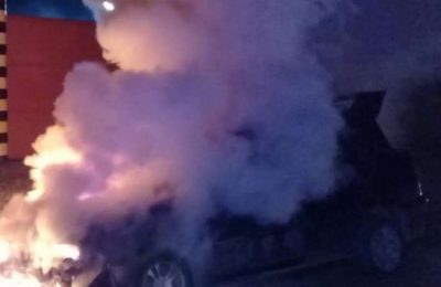 auto incendio