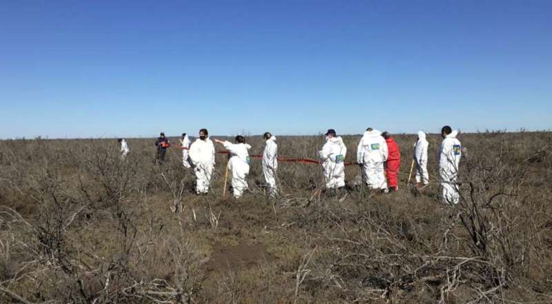 Caso Facundo Astudillo: buscan mas restos en Villarino Viejo