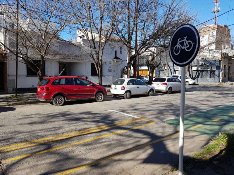 Critican el lugar de implementación de la ciclovía