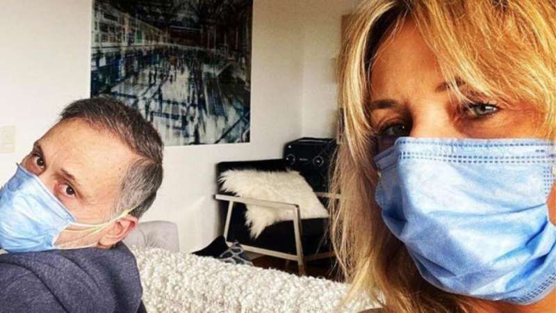 Evelyn Von Brocke compartió la angustia por su marido, enfermo de coronavirus: “Te espero en casa amor”