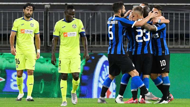 Sin goles de Lautaro, Inter venció al Getafe y avanzó a cuartos de final