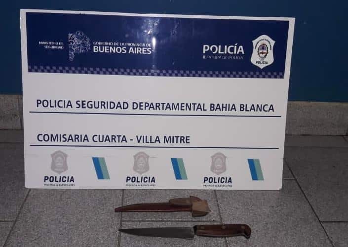 Amenazó con una cuchilla tras una discusión de tránsito