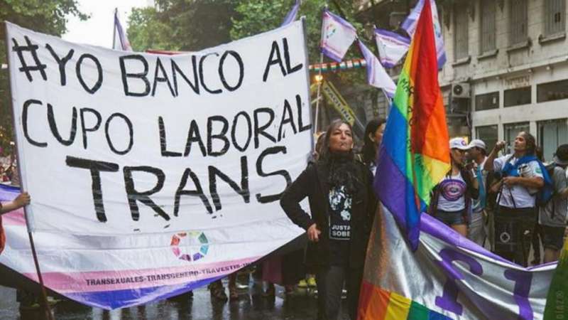 El Gobierno estableció por decreto el cupo laboral trans: será del 1% en el Estado