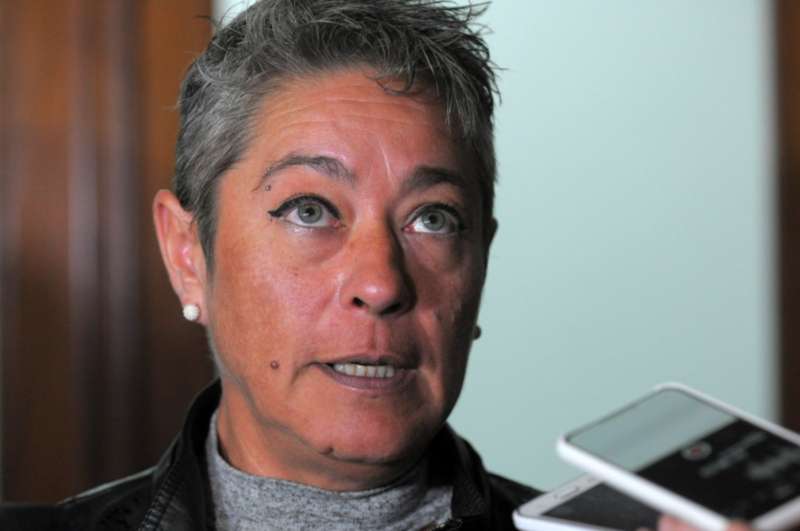 Una a favor de Cecilia Bravo, la mujer que quiere ser colectivera