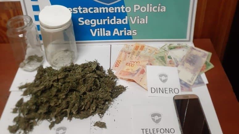 Un hombre fue detenido con marihuana en un operativo policial