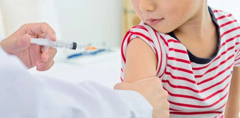 Preocupa la baja cantidad de niños vacunados