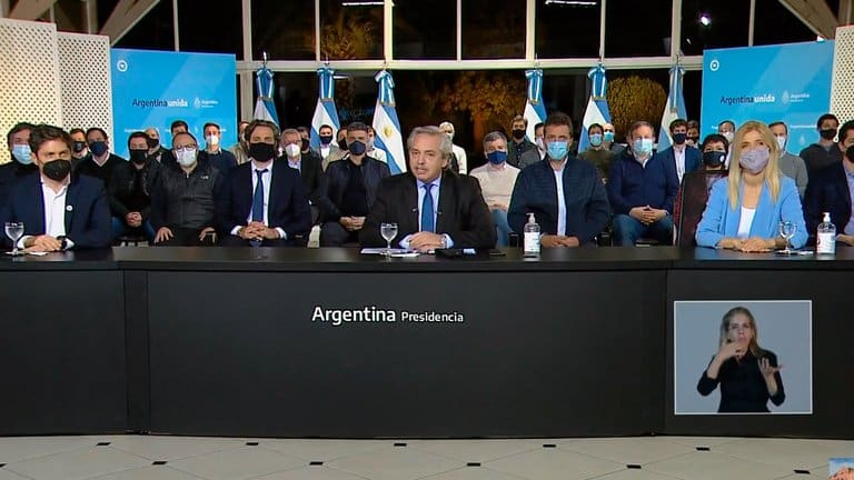 Alberto Fernández sobre el reclamo policial: “Espero que reflexionen y cesen con esta mecánica”