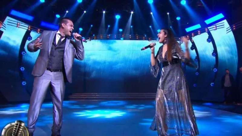 Cantando 2020: Ángela Leiva y Brian Lanzelotta se la jugaron con un clásico de Valeria Lynch y la rompieron