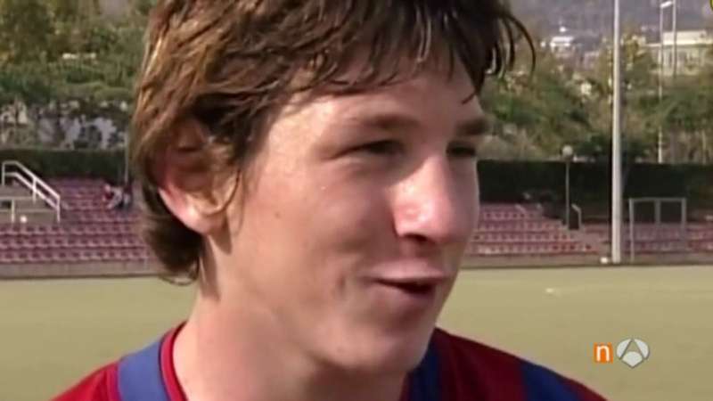 Video inédito │Las primeras palabras de un joven Lionel Messi en Barcelona sobre la calidad de vida en España