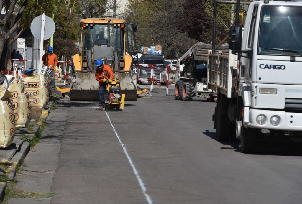 Corte de calzada en diferentes tramos de calle Rodríguez