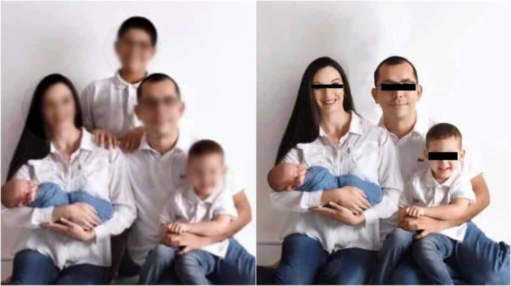 Una mujer pidió que borren a su hijastro de una foto familiar y causó indignación en las redes