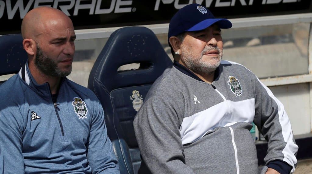 Gimnasia | Tras la muerte de Diego Maradona, el Gallego Méndez renunció a su cargo