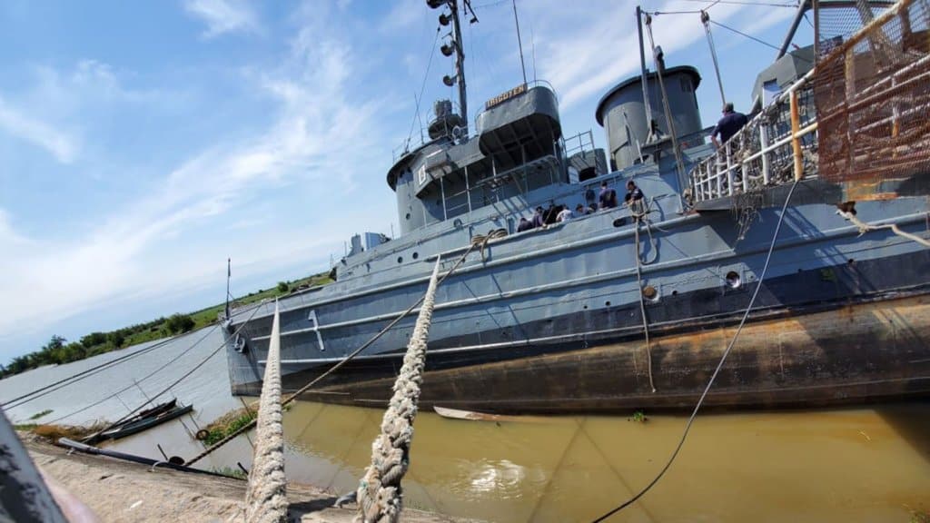 Se hunde en San Pedro el remolcador Irigoyen, que participó en la Guerra de Malvinas