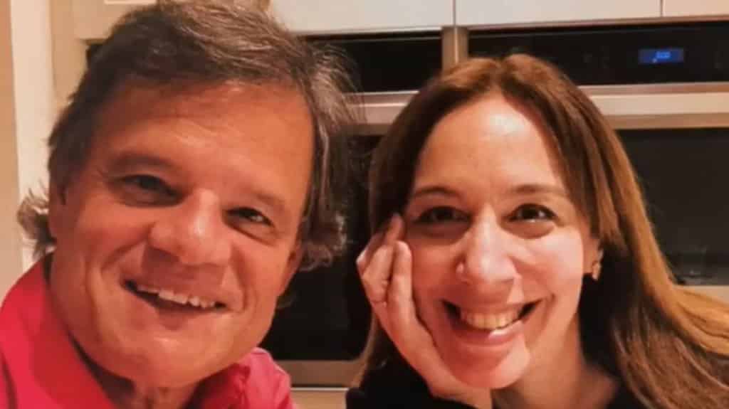 María Eugenia Vidal le dedicó un mensaje a Enrique Sacco por su primer año juntos