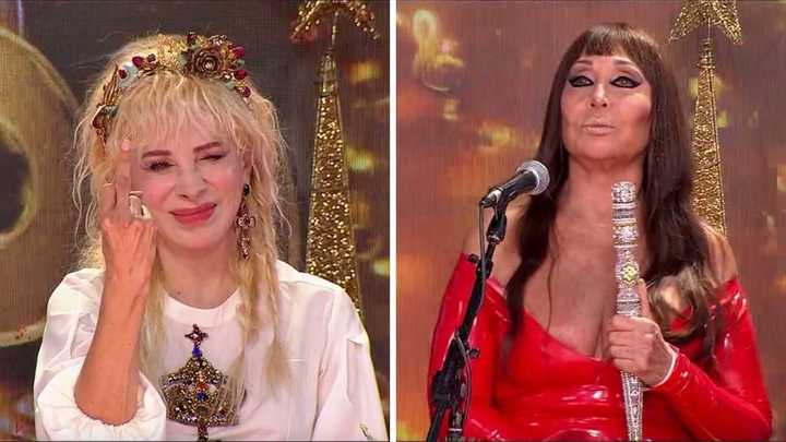 Moria Casán destrozó a Nacha Guevara sin piedad después de su cruce en el Cantando: “Ridícula, desagradecida y mala leche”