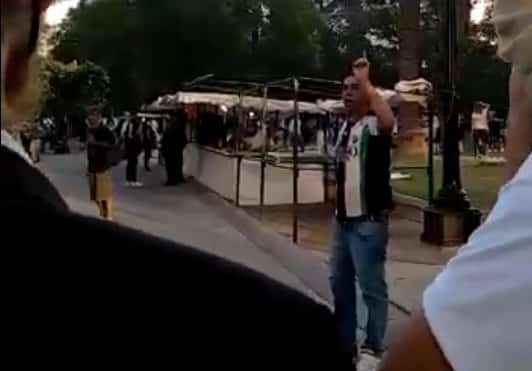 Fuerte repudio al ataque antisemita ocurrido en la plaza Rivadavia