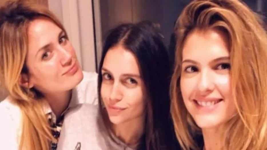 Zaira Nara se mostró en una tierna foto junto a sus amigas Paula Chaves, Mery del Cerro y sus bebés: “La vecindad”