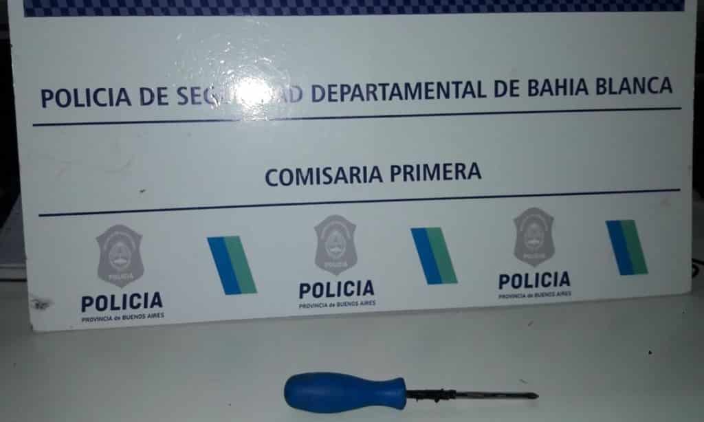 Rompió el portón de la casa de su ex y atacó a una mujer con un destornillador
