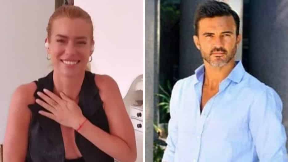 Mientras Nicole Neumann pasa un “día soñado” en un yate, Fabián Cubero se da un porrazo en la pileta: “Esta vez no me salió”