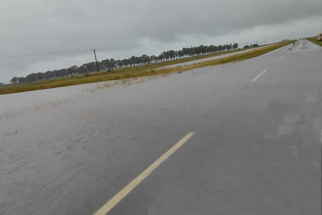 El estado de las rutas en Bahía Blanca ante la ola polar