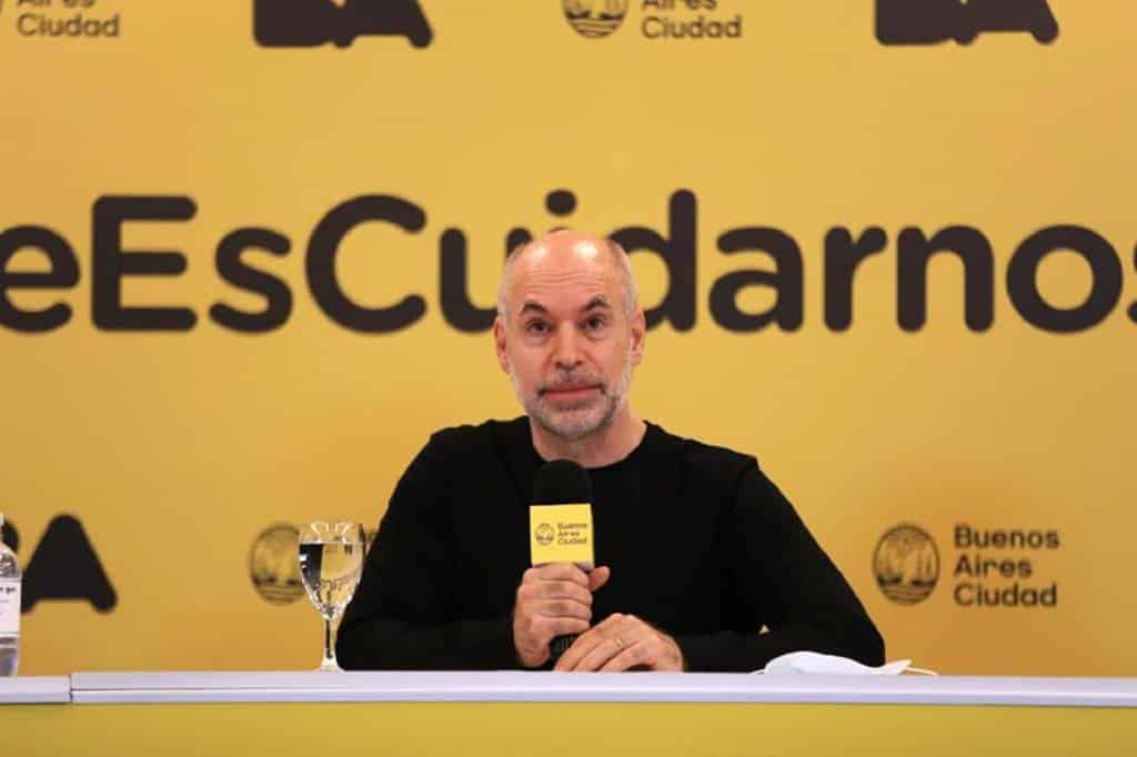 Horacio Rodríguez Larreta tiene coronavirus