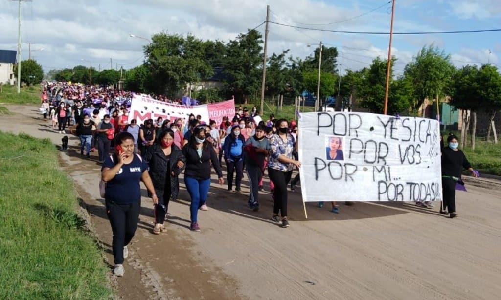 Justicia por Yesica: multitudinaria marcha en Buratovich
