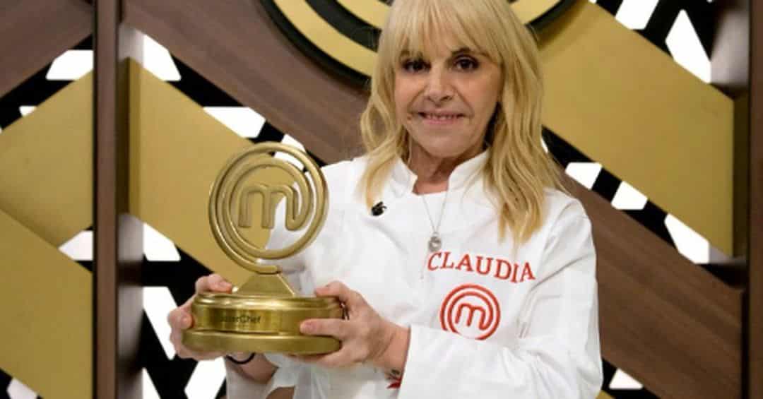 Claudia Villafañe ganó “MasterChef Celebrity”