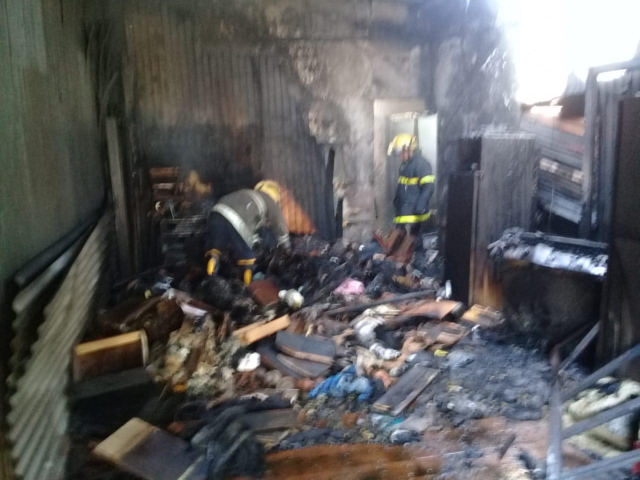 Se incendió una casa en el barrio Anchorena mientras hacían cerveza artesanal