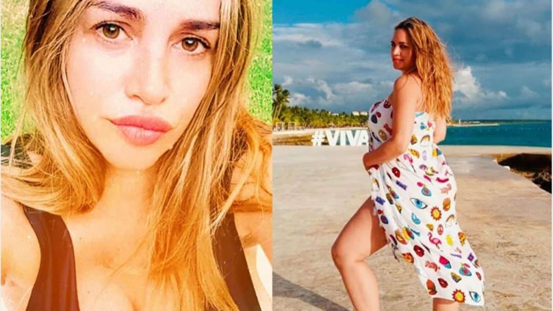 El divertido ‘accidente’ playero de Belén Francese en el Caribe: “Ahora entiendo por qué me miraba todo el mundo”
