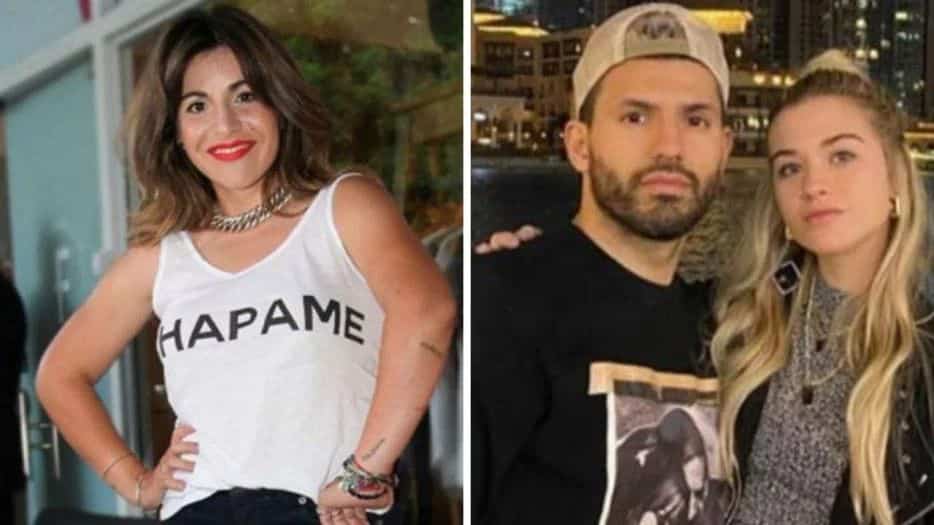 Gianinna Maradona, buena onda con la novia del Kun Agüero: “Gracias por sumar en la vida de mi hijo”