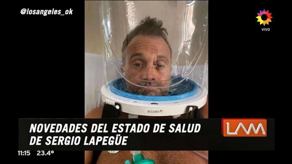 El casco que le colocaron a Sergio Lapegüe es un emprendimiento desarrollado por argentinos