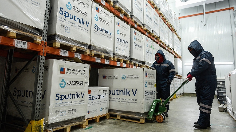Comenzó la distribución de 399.000 dosis de Sputnik V en todo el país