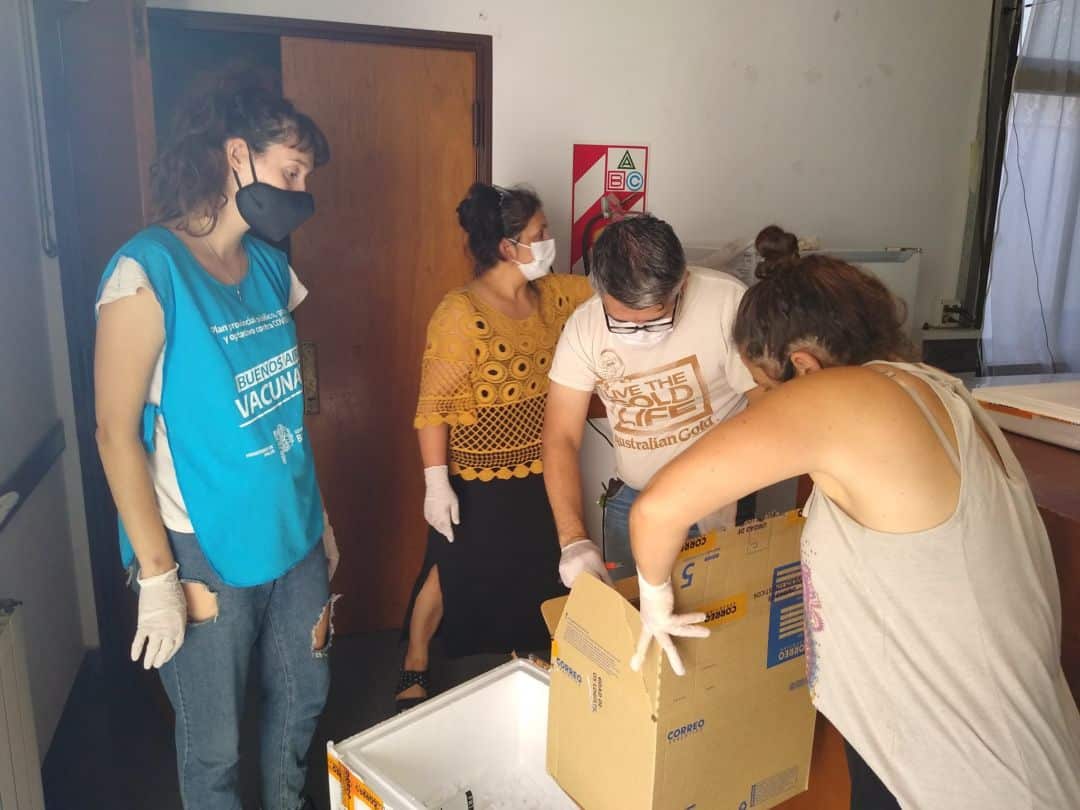 Llegaron a Bahía las vacunas chinas contra el Coronavirus