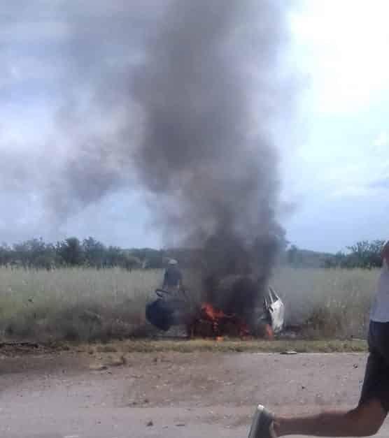 Una mujer fallecida y cuatro heridos tras accidente frontal en ruta 3, cerca de Cabeza de Buey