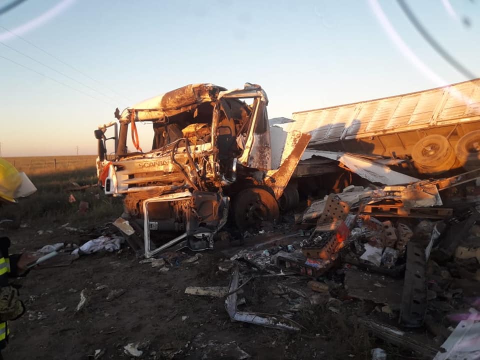 Murió un camionero bahiense que protagonizó un accidente cerca de Patagones