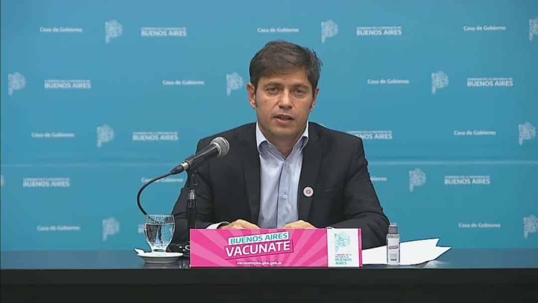 En vivo: Kicillof brinda una conferencia de prensa para anunciar la compra de nuevas vacunas