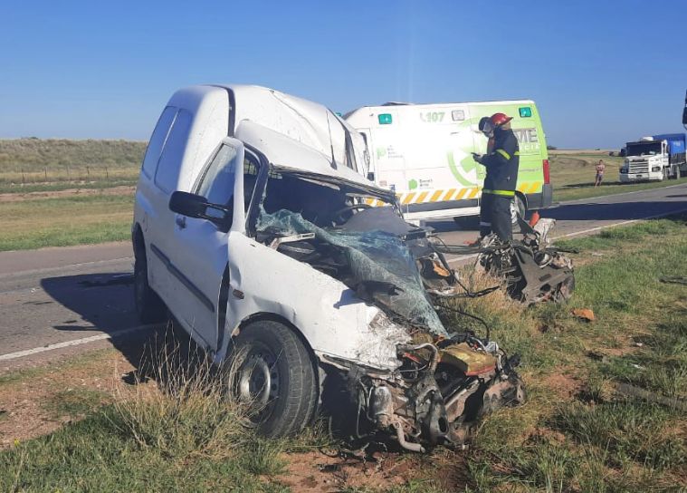 Siniestro vial en ruta 33: una persona fallecida